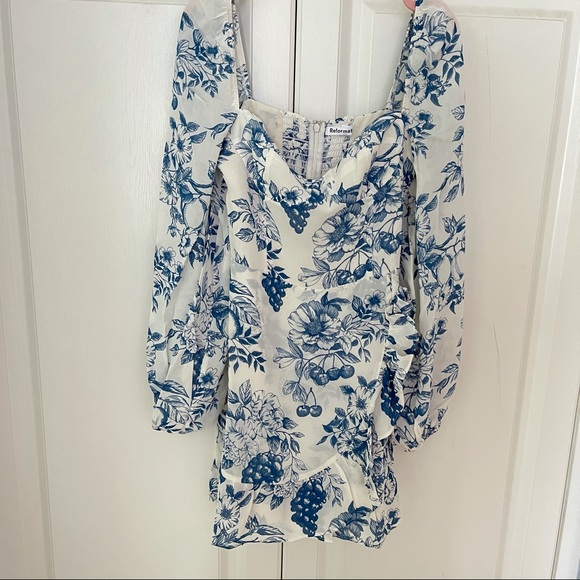 Reformation Cammi Dress Corsica - Picture 7 of 9